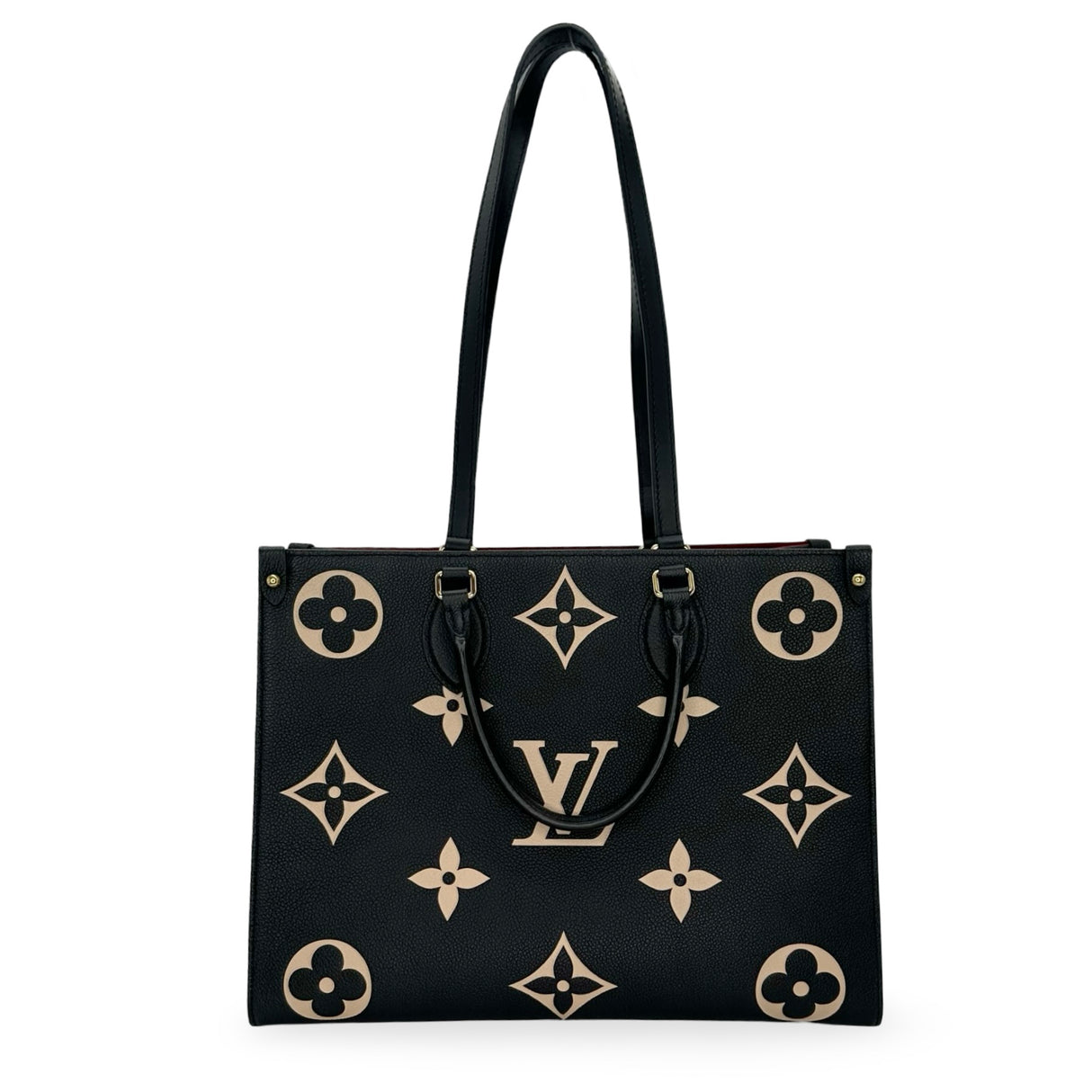 LOUIS VUITTON: Bicolor Monogram Empreinte Onthego MM