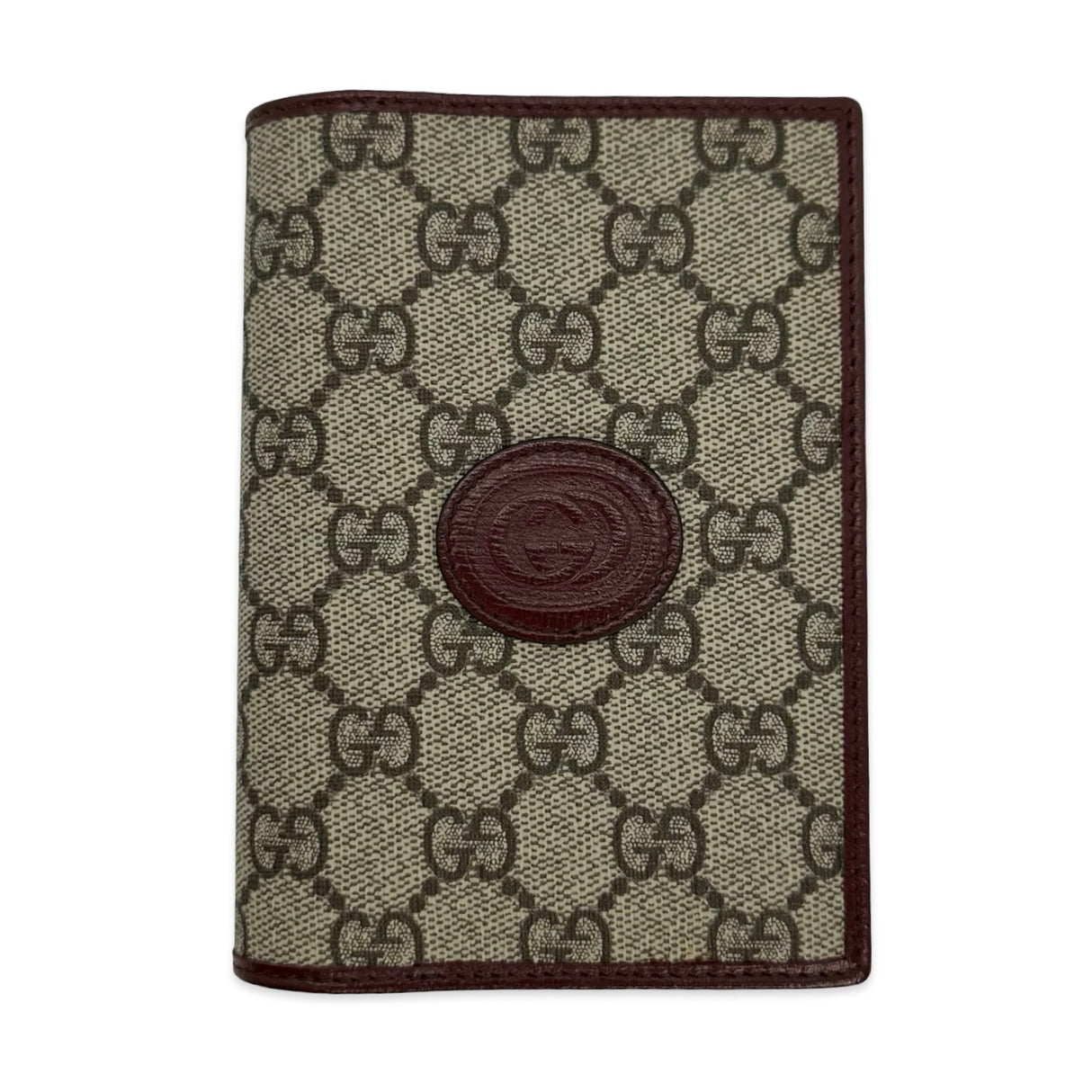 GUCCI: GG Supreme Retro Passport Holder