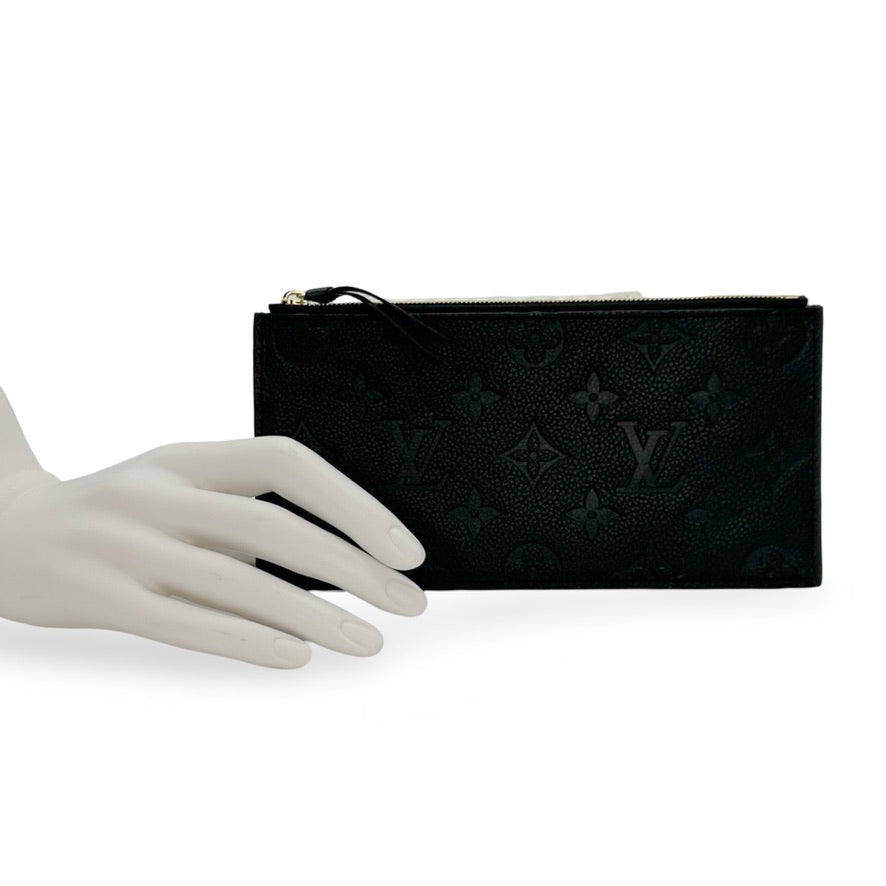 LOUIS VUITTON: Monogram Empreinte Felicie Pouch