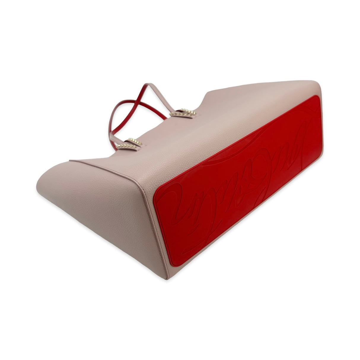 Calfskin Large Spiked Cabata Tote