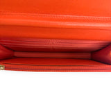 CHANEL: Quilted Caviar Classic Wallet on a Chain