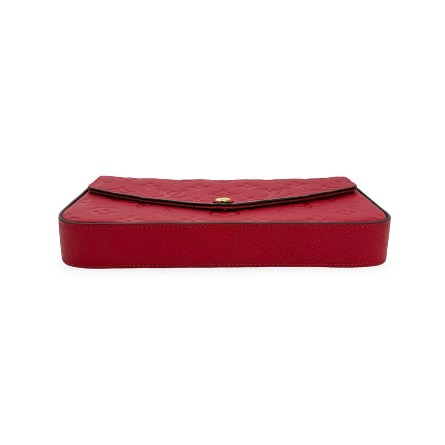 LOUIS VUITTON: Monogram Empreinte Felicie Pochette