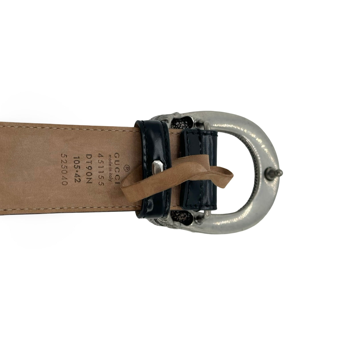 GUCCI: Leather Dionysus Belt