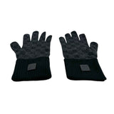 Wool Neo Petit Damier Gloves