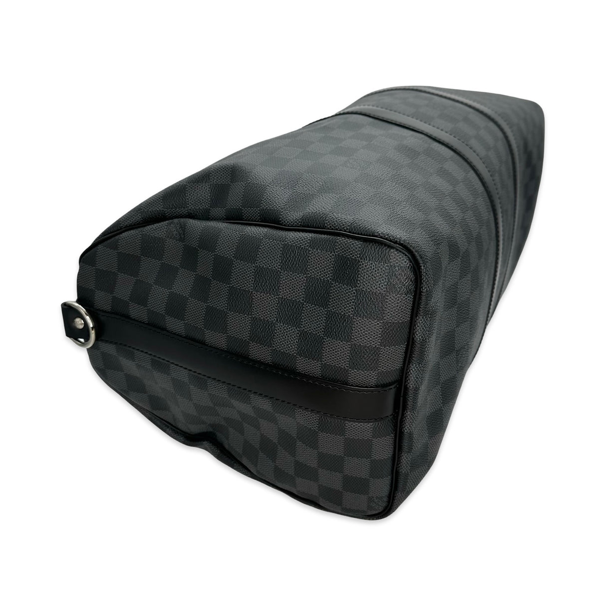LOUIS VUITTON: Damier Graphite Keepall Bandouliere 45