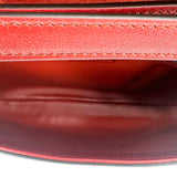 GUCCI: Suede Blondie Small Saddle Bag