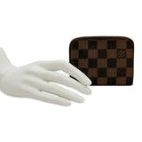 LOUIS VUITTON: Damier Ebene Zippy Coin Purse