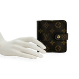 LOUIS VUITTON: Monogram Compact Bifold Wallet