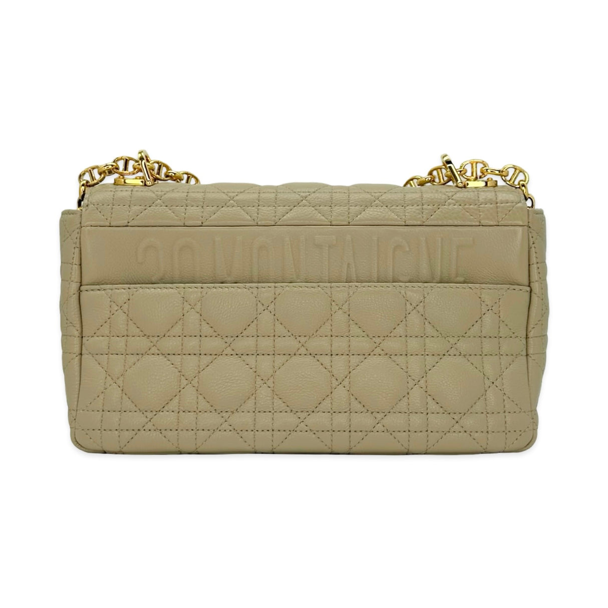 Cannage Calfskin 30 Montaigne Medium Caro Bag