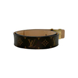 LOUIS VUITTON: Monogram Initiales 40mm Belt