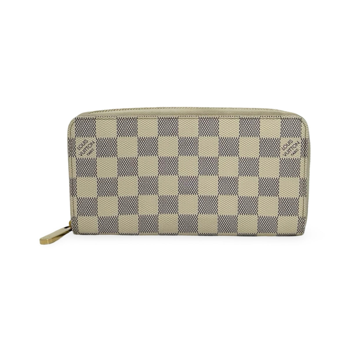 LOUIS VUITTON: Damier Azur Zippy Wallet