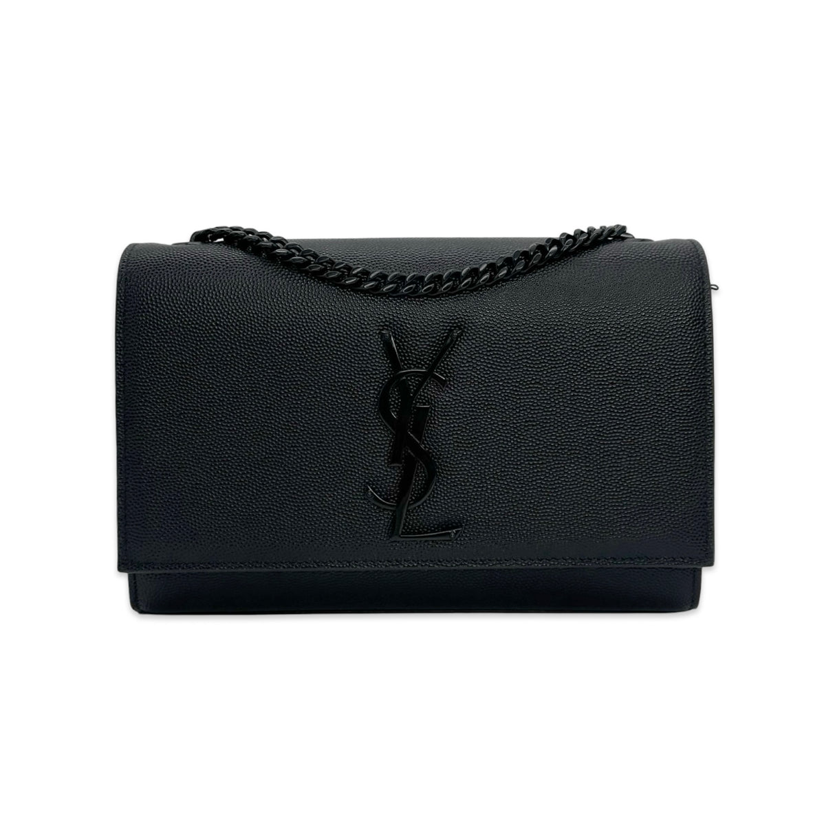 SAINT LAURENT: Grain de Poudre Small Kate