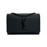 SAINT LAURENT: Grain de Poudre Small Kate