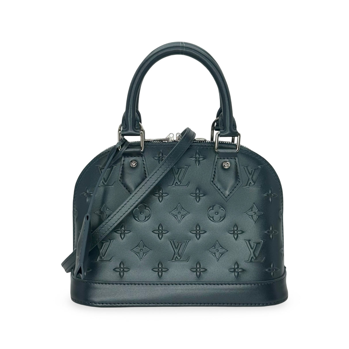 LOUIS VUITTON: Monogram Debossed Neo Alma BB