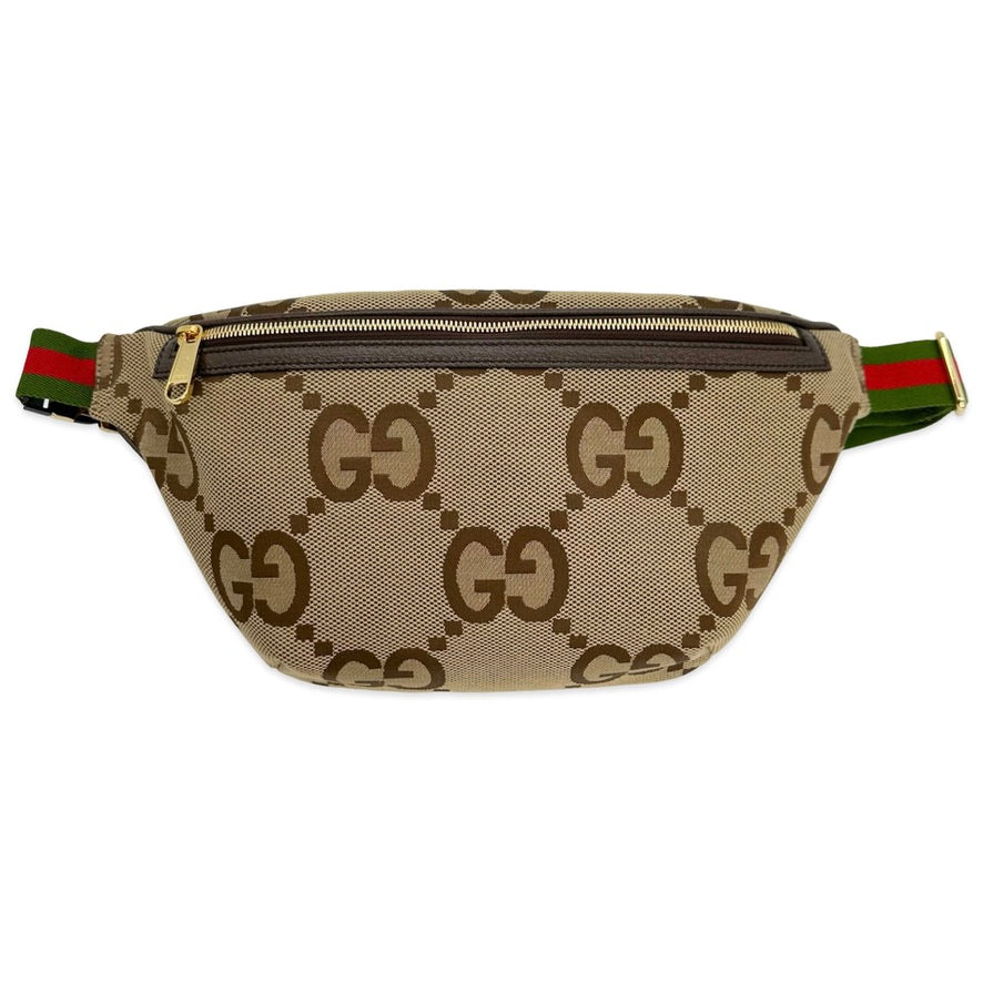 GUCCI: Jumbo GG Canvas Belt Bag