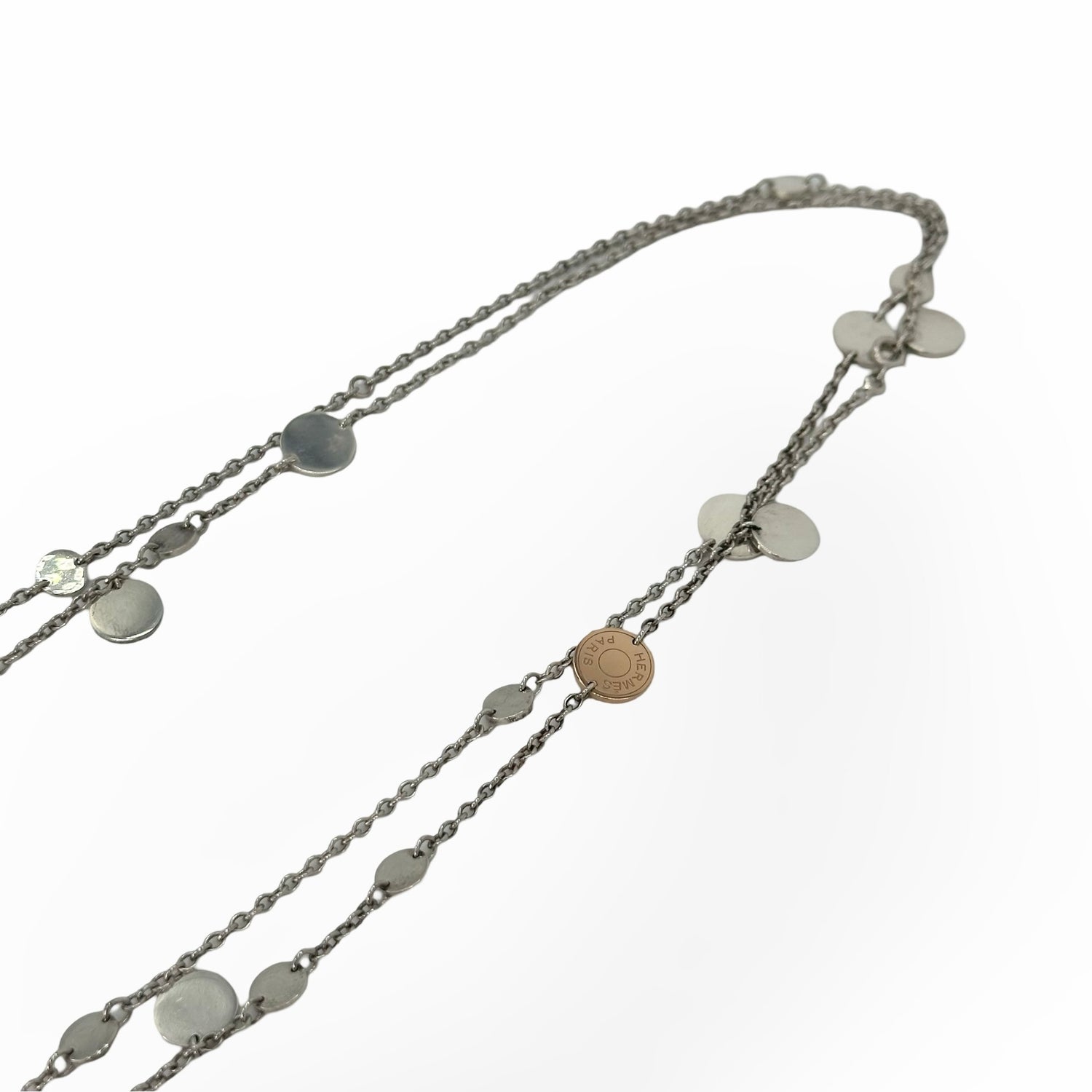 Hermes Confettis Long Necklace 120