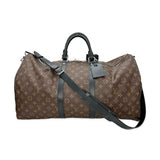 Monogram Macassar Keepall Bandouliere 55