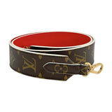 LOUIS VUITTON: Monogram Wide Bandouliere Strap