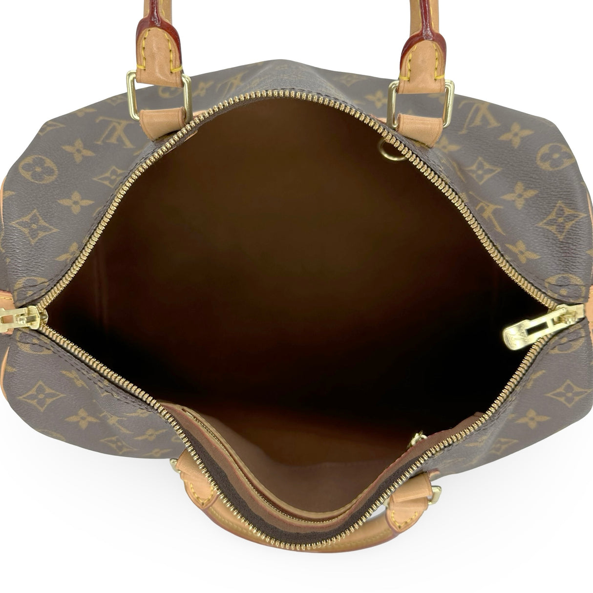 LOUIS VUITTON: Monogram Speedy Bandouliere 35