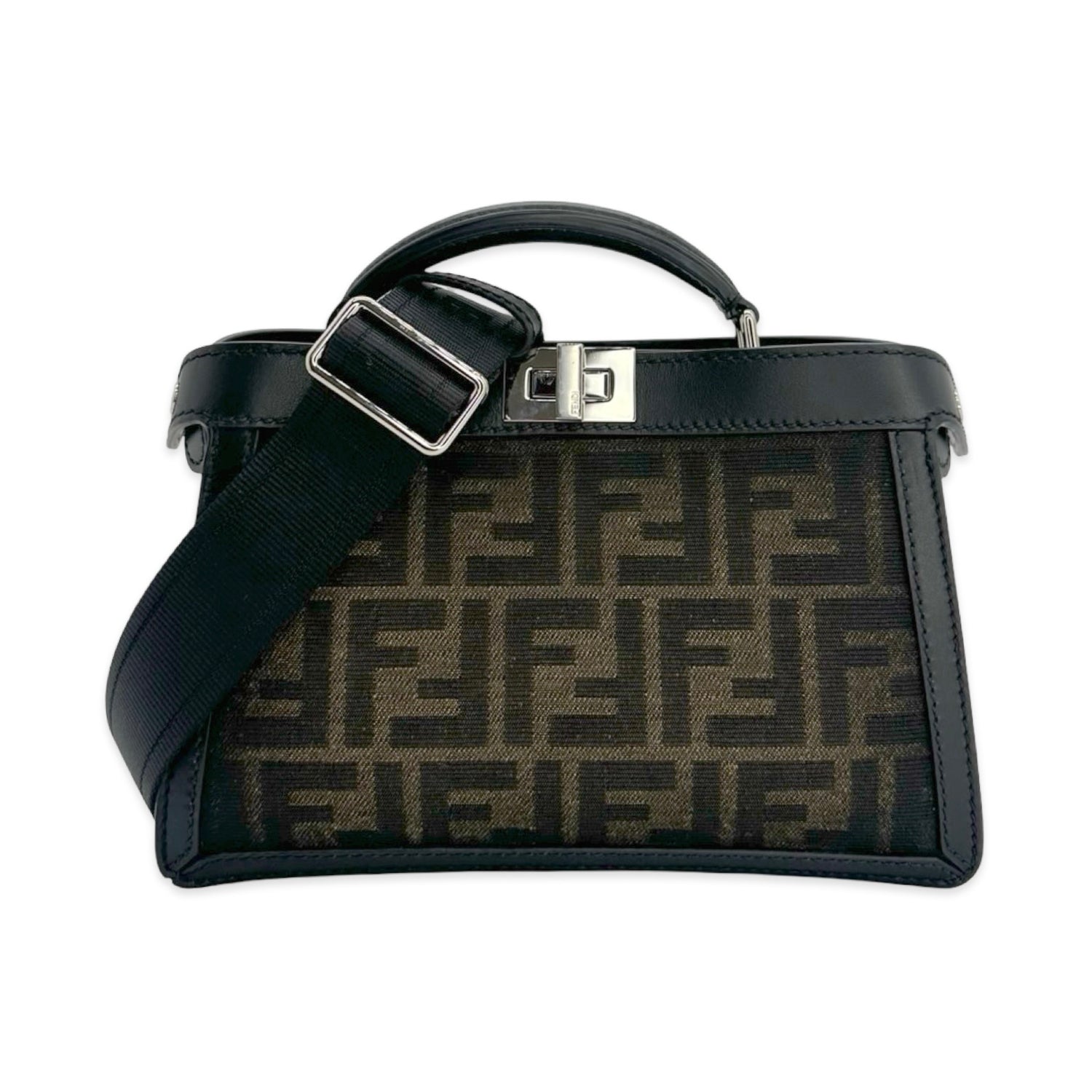 Fendi FF Canvas ISeeU XCross Peekaboo