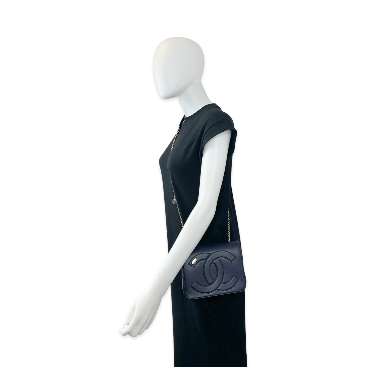 Chanel Lambskin CC Mania Flap Bag