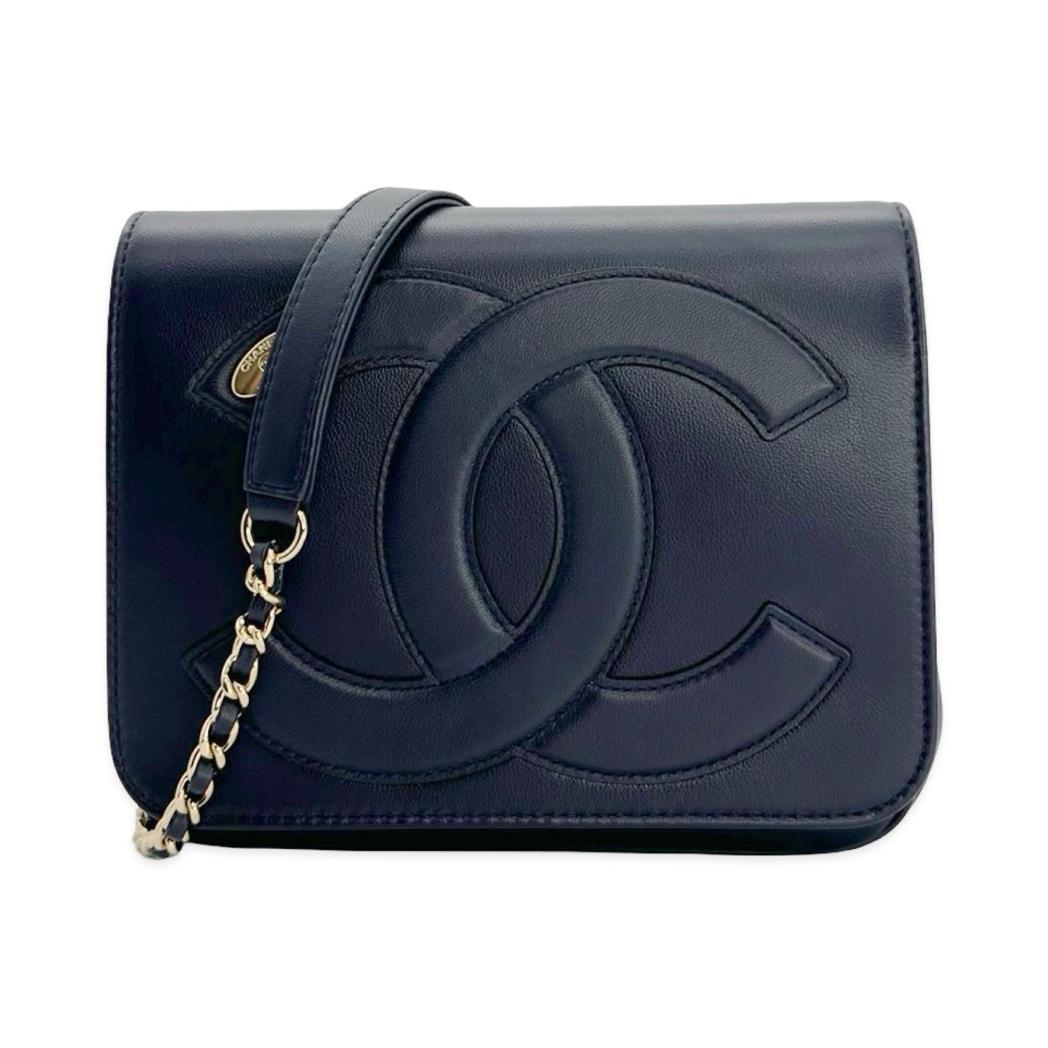 Chanel Lambskin CC Mania Flap Bag