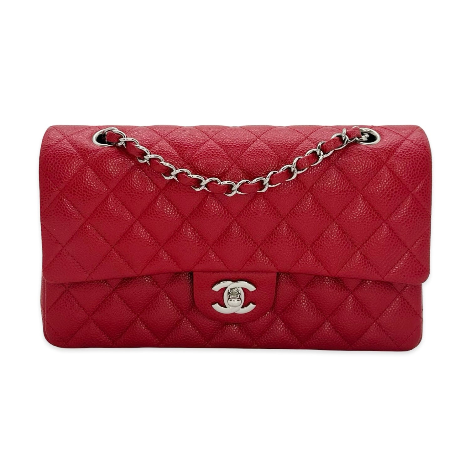 Chanel Quilted Caviar Medium Classic Double Flap
