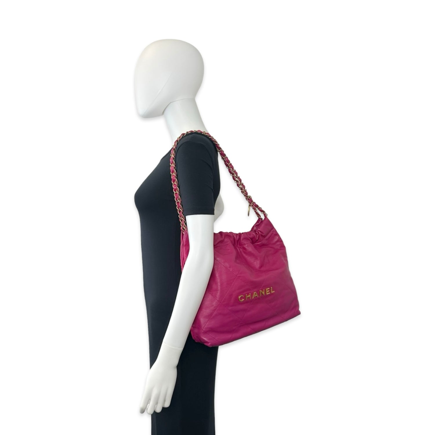 Chanel Quilted Small 22 Hobo