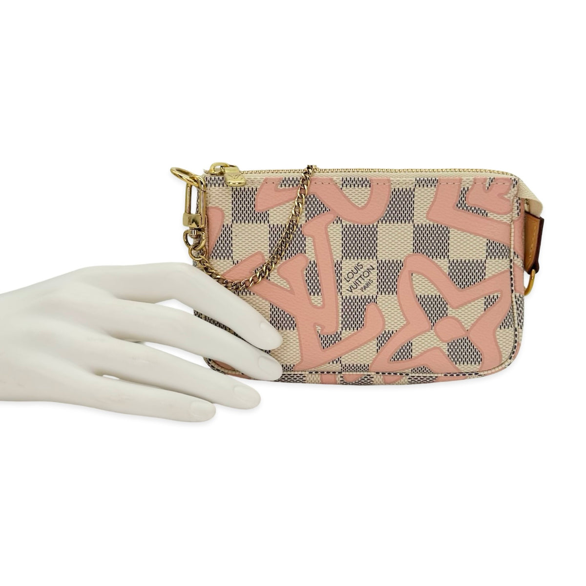Louis Vuitton Damier Azur Graffiti Mini Pochette Accessoires