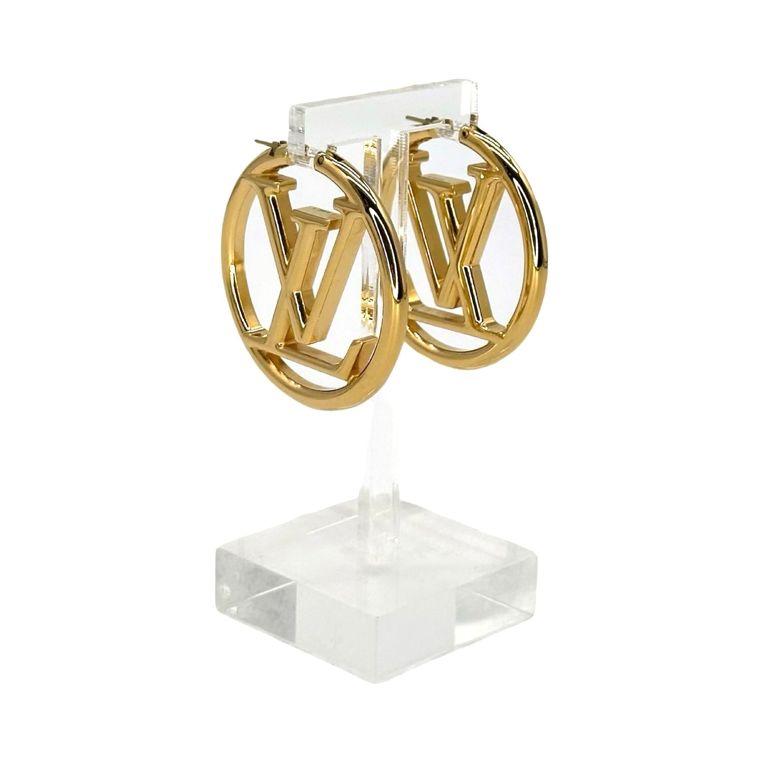 Louis Vuitton Louise Hoop GM Earrings
