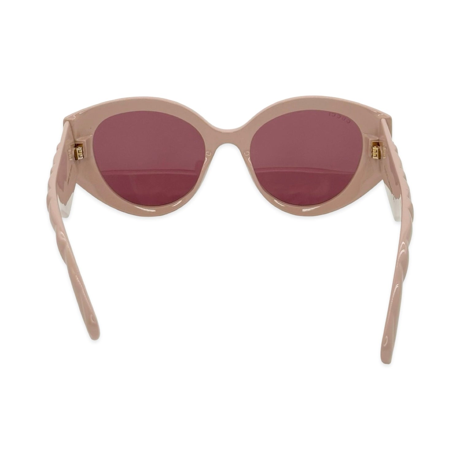 Gucci Oval Matelasse Sunglasses