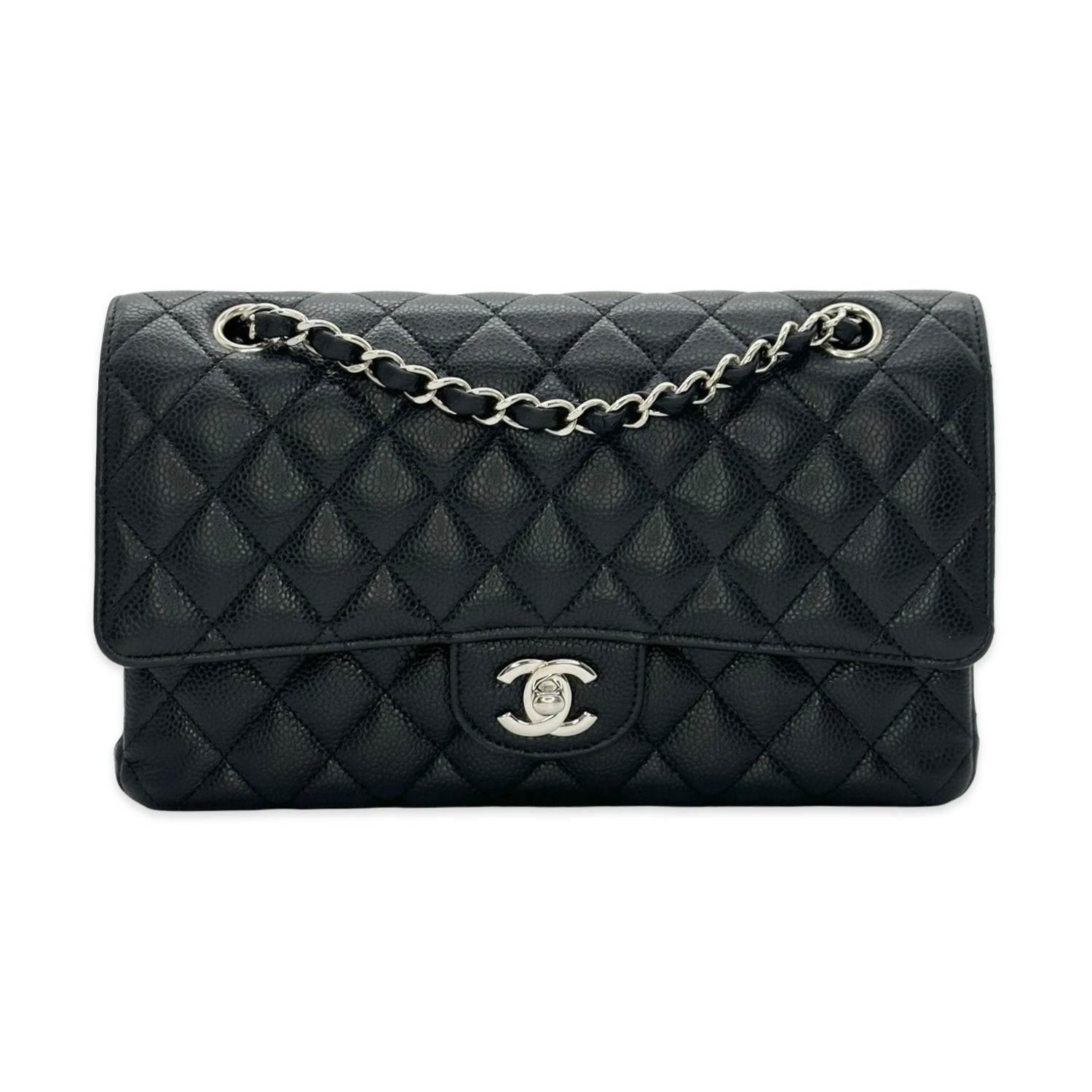 Chanel Quilted Caviar Medium Classic Double Flap