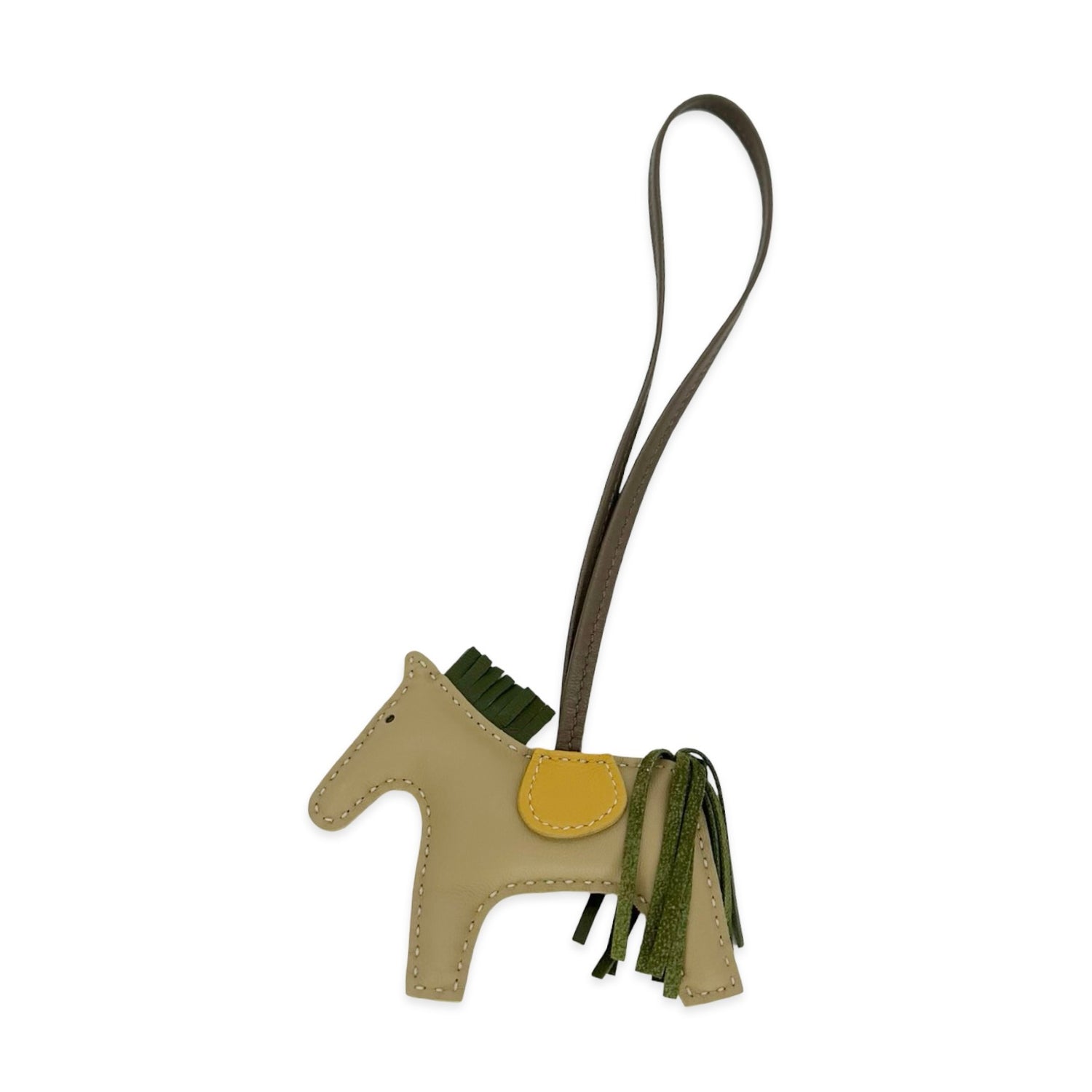 Calfskin Rodeo Charm