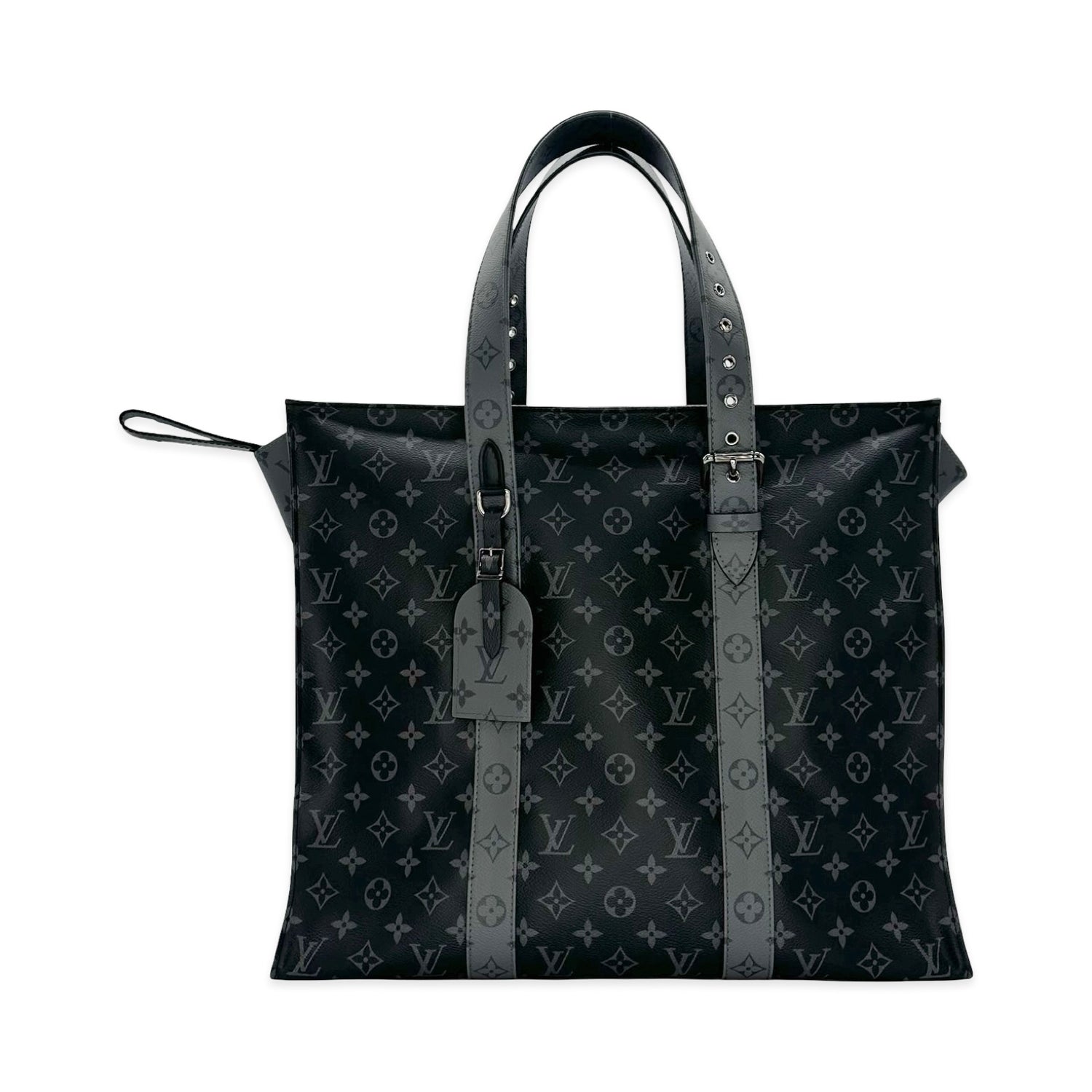 Monogram Eclipse Cabas Zippe GM Luggage Tote
