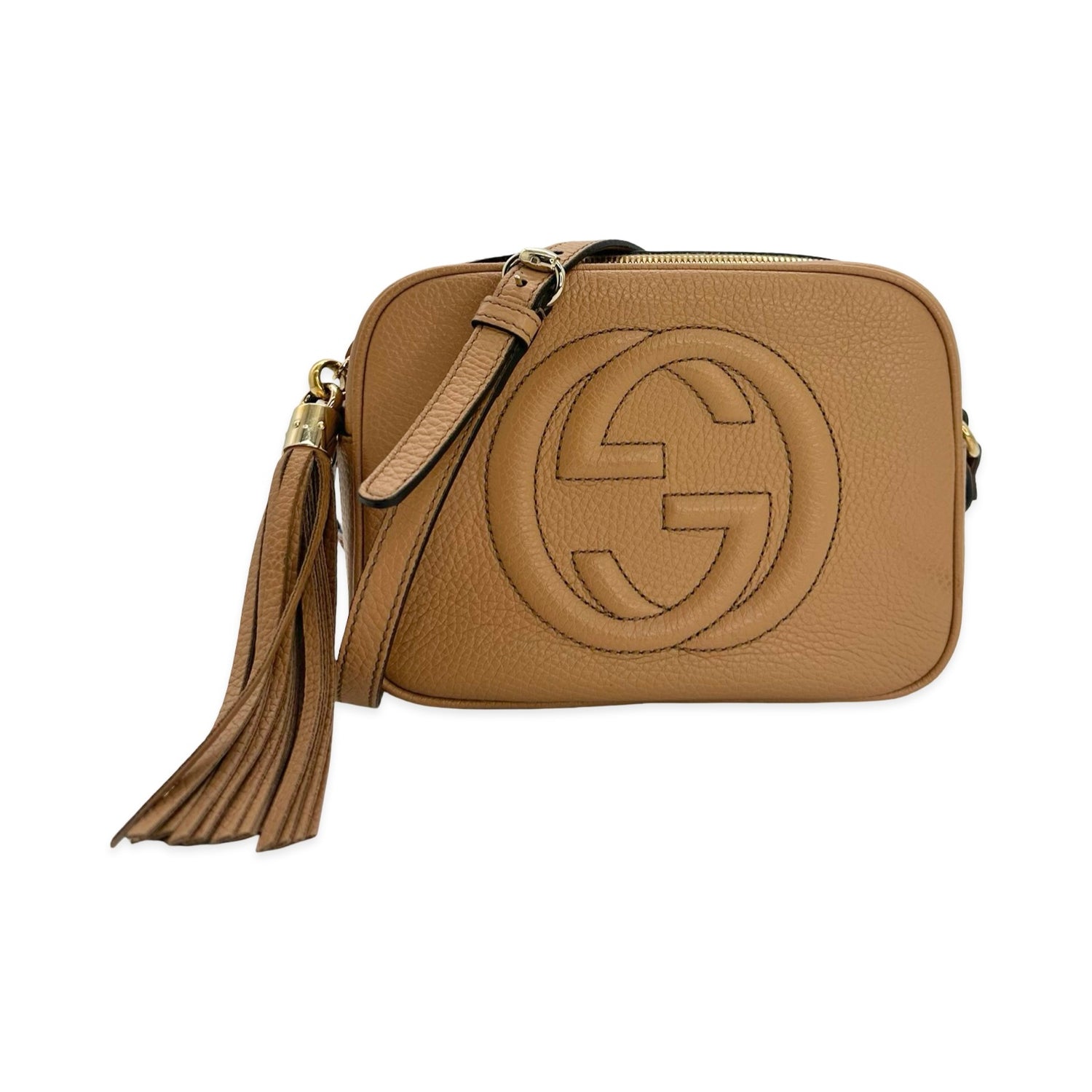 Grained Leather Soho Disco Crossbody