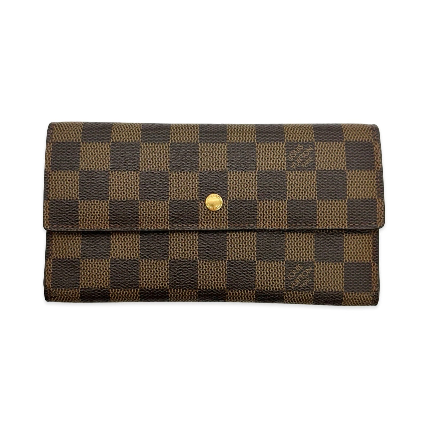 Damier Ebene Sarah Wallet