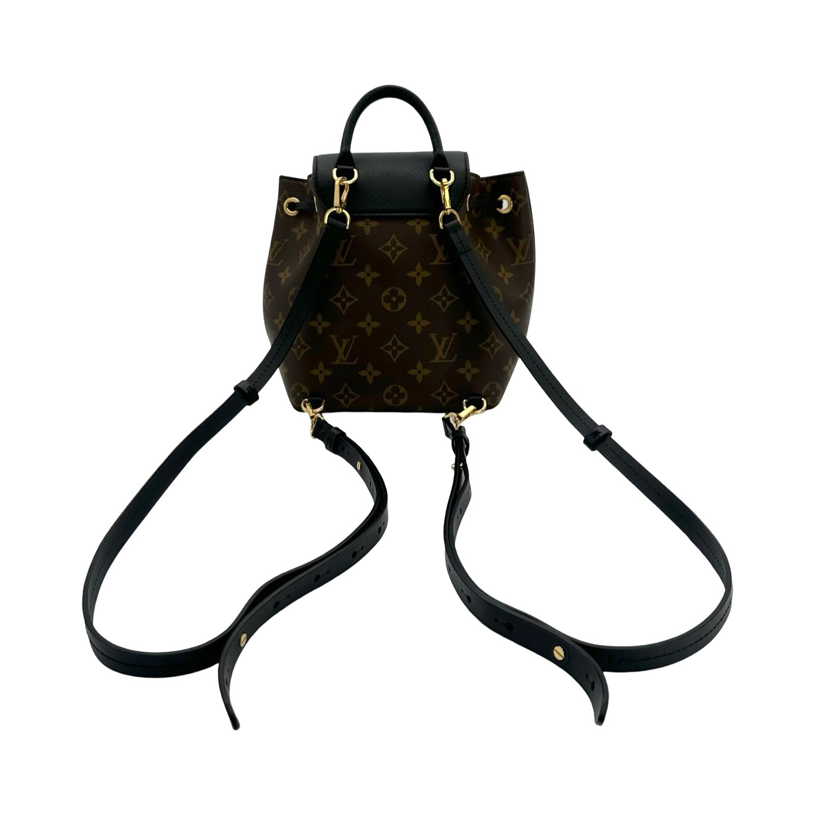 LOUIS VUITTON Montsouris BB Black Monogram
