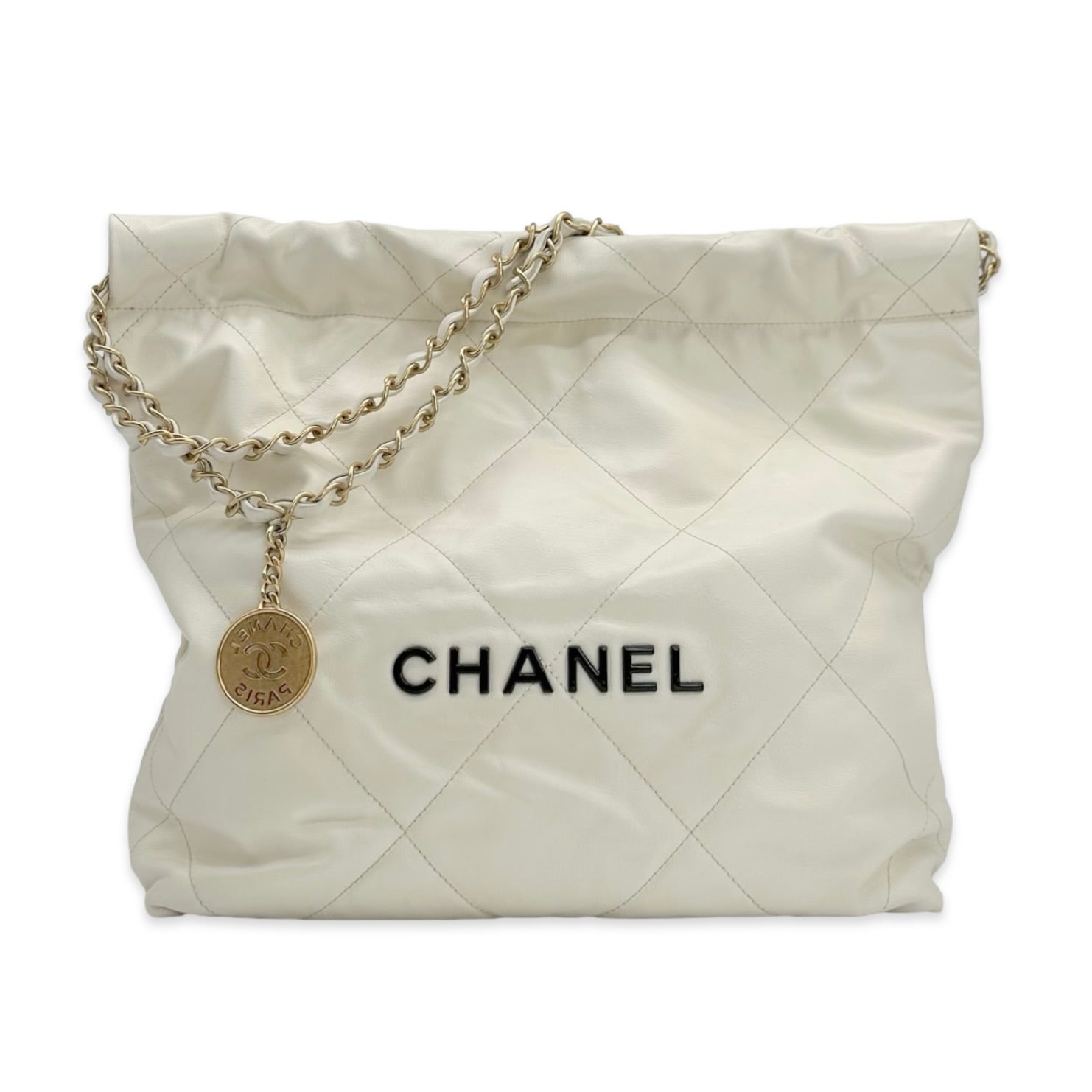 Chanel Quilted Lambskin Small 22