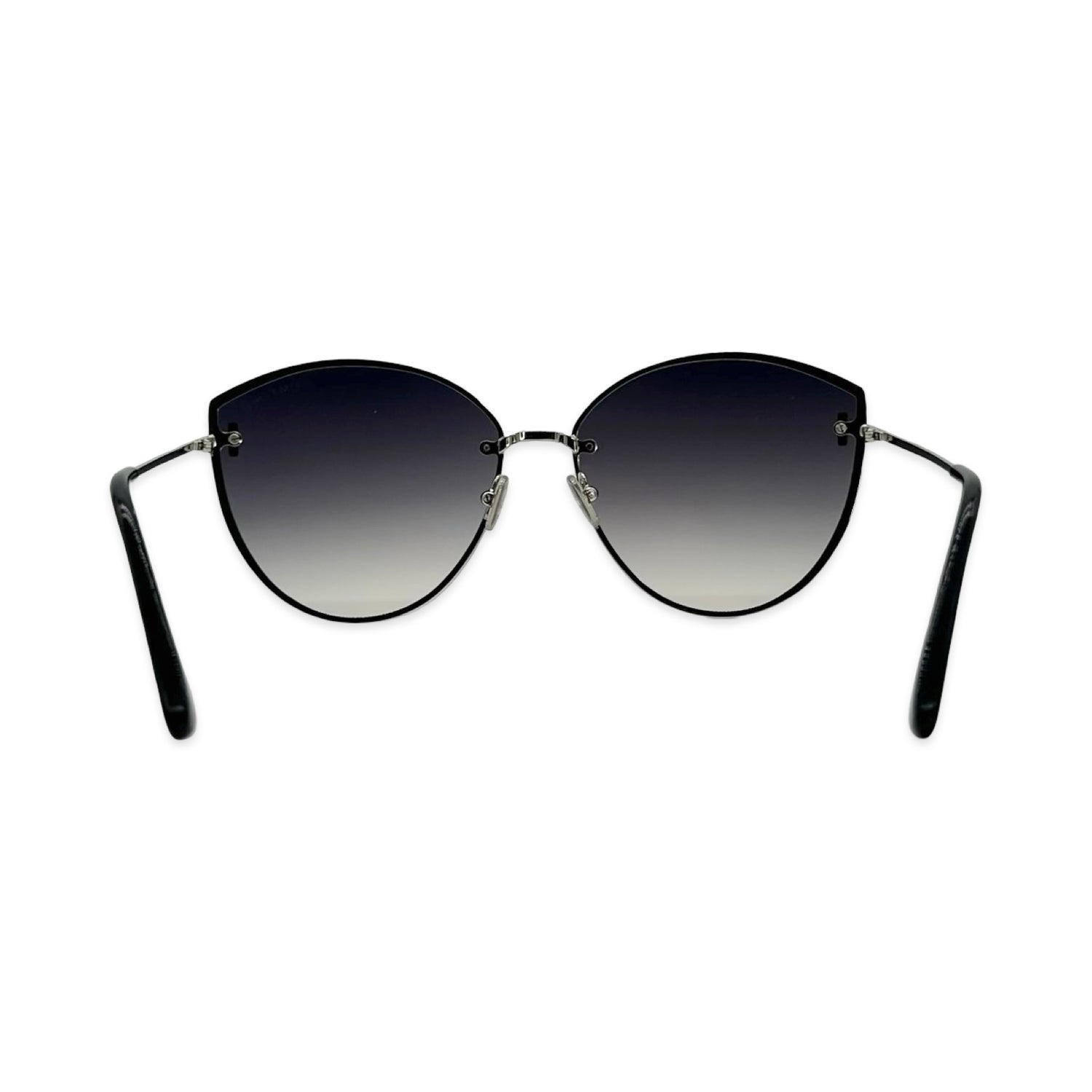 Tom Ford Rimless Evangeline Mirror Cat Eye Sunglasses