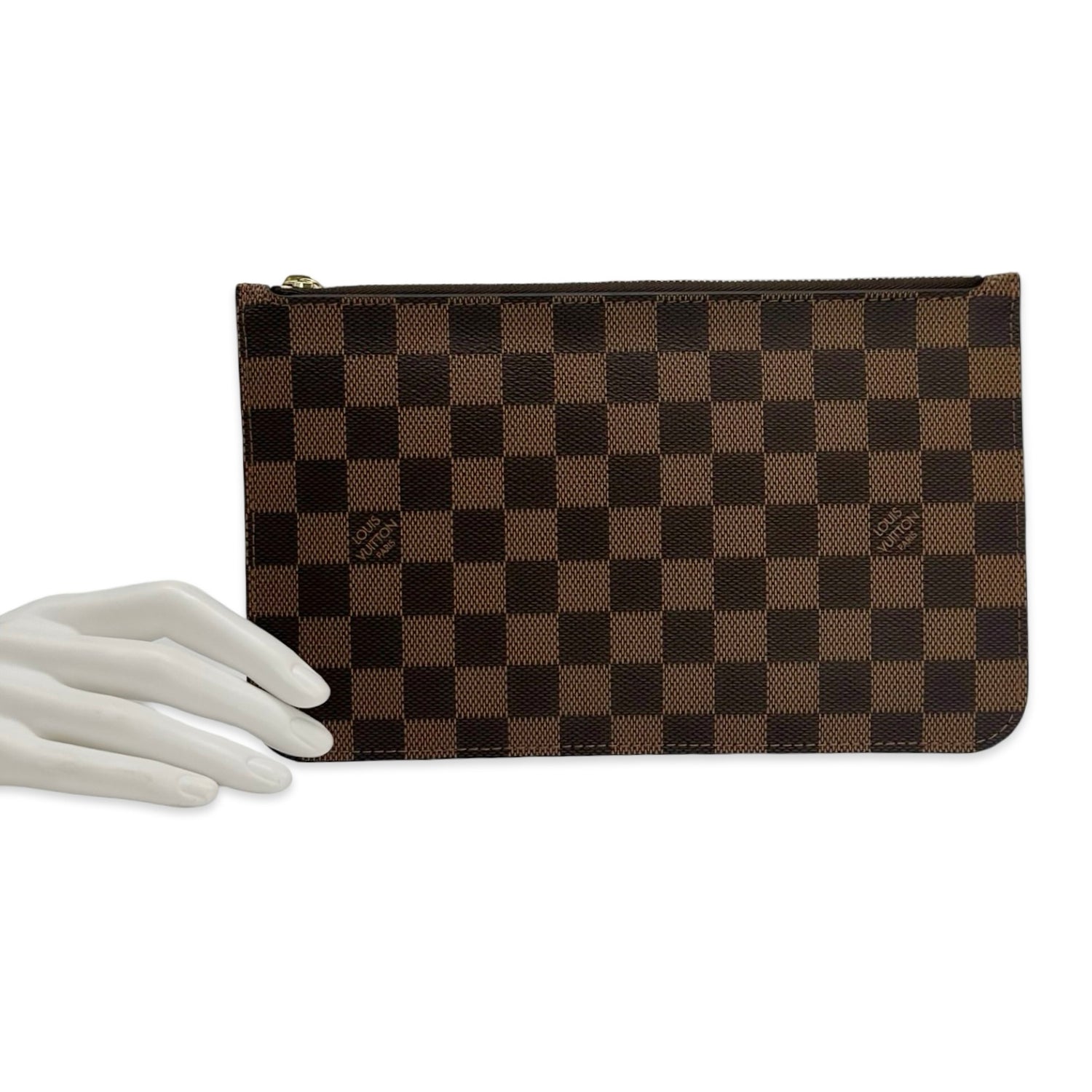 Louis Vuitton Damier Ebene Neverfull Pochette