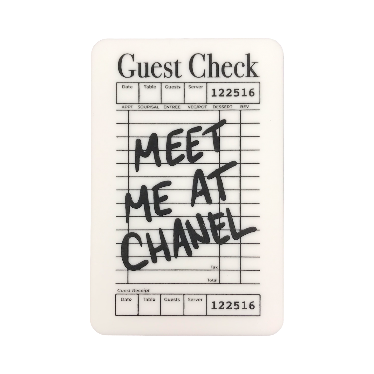 Coaster: Meet Me At Chanel XL Coaster