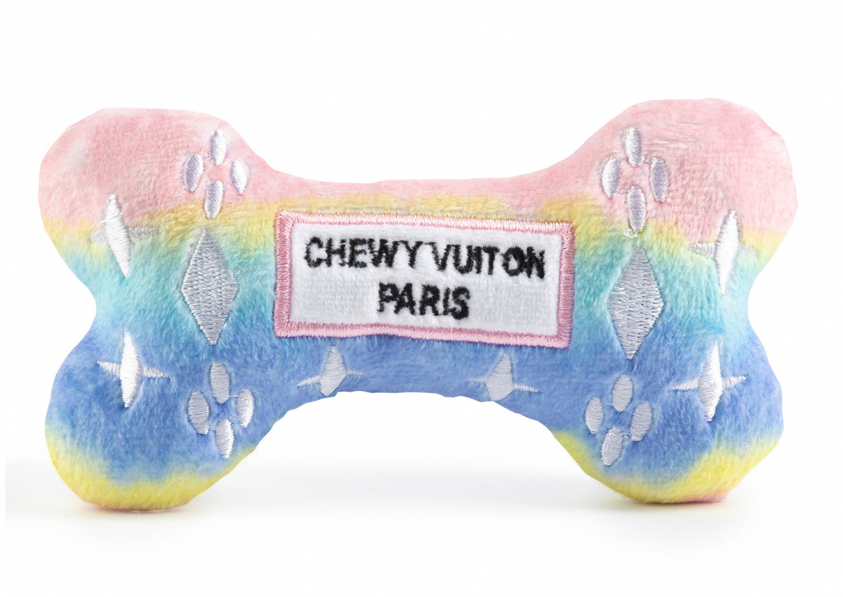 Dog Toy: Ombre Chewy Vuiton Bone