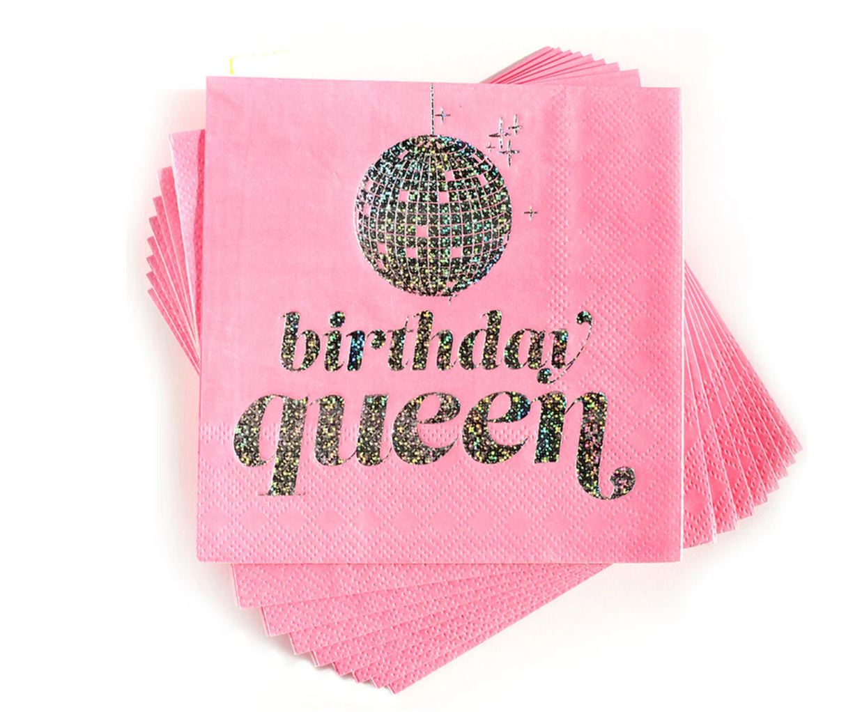 Cocktail Napkins: Birthday Queen