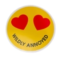 Sticker: Wildly Annoyed Emoji