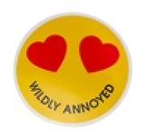 Sticker: Wildly Annoyed Emoji