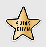 Sticker: 5 Star B*tch