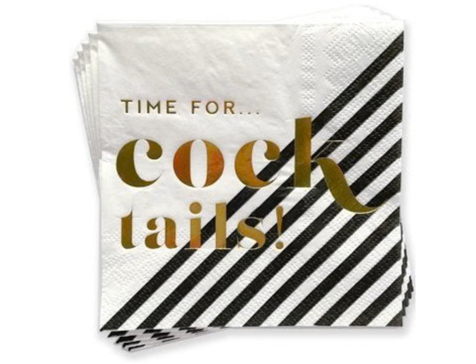 Cocktail Napkins: Time For...