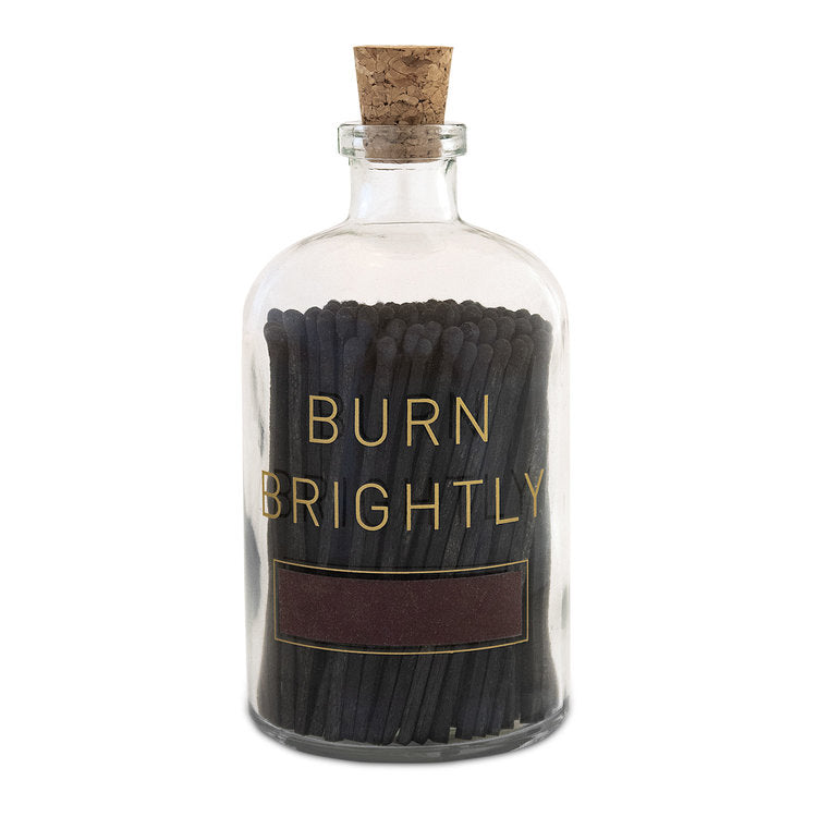 Burn Brightly Black Matches