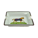 Porcelain Set of 4 Mini Ashtrays