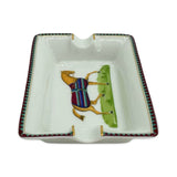 Porcelain Set of 4 Mini Ashtrays